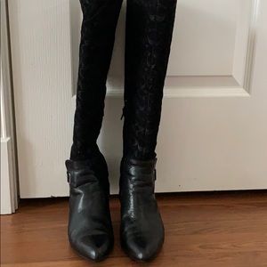 Coach Fara  Leather Knee High Boots